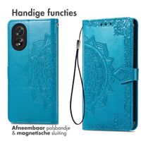 imoshion Mandala Bookcase Oppo A18 / Oppo A38 - Turquoise