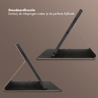 Selencia Riva Bookcase Samsung Galaxy Tab A11 Plus - Beige