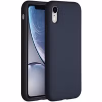 Accezz Liquid Silicone Backcover Apple iPhone Xr - Blauw