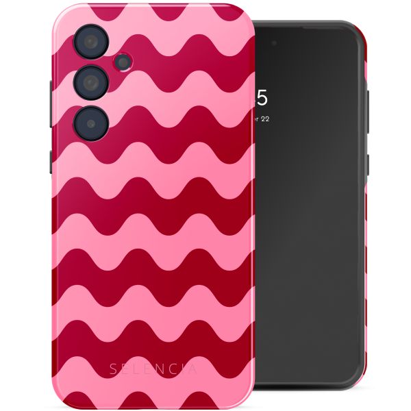 Selencia Vivid Backcover Samsung Galaxy A35 - Wave Vibes Lipstick