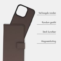 imoshion Uitneembare 2-in-1 Luxe Bookcase Apple iPhone 13 Pro - Bruin