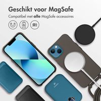 imoshion Color Backcover met afneembaar koord MagSafe iPhone 13 - Black Coffee