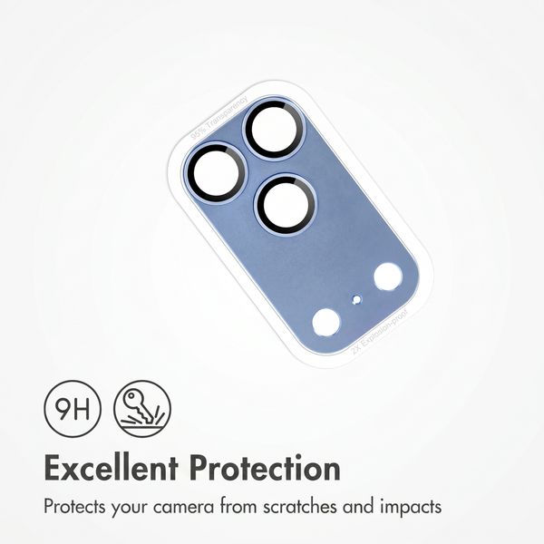 imoshion Camera Protector Glass 2-pack Apple iPhone 18 Pro Max / 17 Pro Max - Light Blue