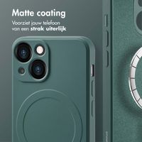 imoshion Color Backcover met MagSafe Apple iPhone 13 Mini - Donkergroen