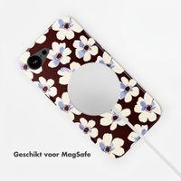Selencia Vivid Backcover met MagSafe Apple iPhone 17e / 16e - Choco Flower Pop