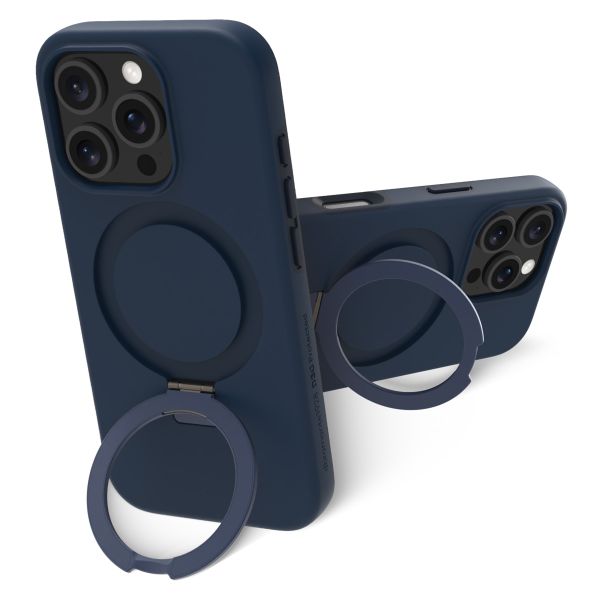dbramante1928 Iceland Ultra D3O Backcover met MagSafe Stand Apple iPhone 16 Pro - Blue