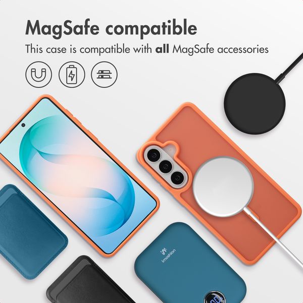 imoshion Colour Guard Back Cover with MagSafe Samsung Galaxy S26 Plus - Orange