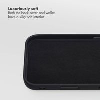 Selencia Olyn Detachable Bookcase with MagSafe Apple iPhone 17 - Black
