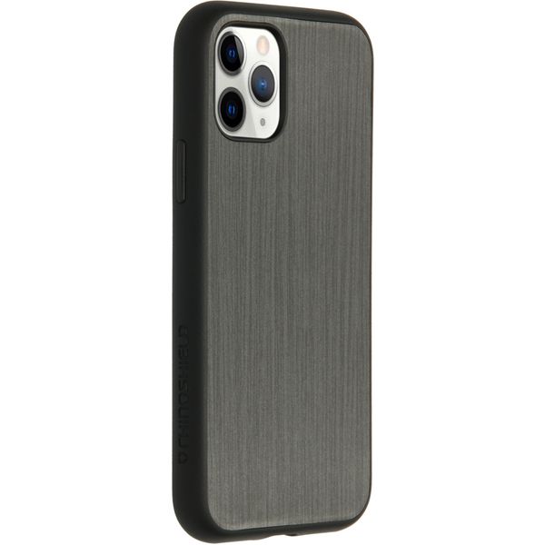 RhinoShield SolidSuit Backcover iPhone 11 Pro - Brushed Steel