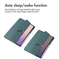 imoshion Trifold Hard Case Book Cover Samsung Galaxy Tab S11 / S12 Ultra - Green