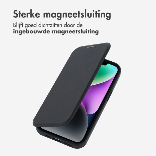 imoshion Transparante Bookcase met MagSafe Apple iPhone 14 / 13 - Zwart