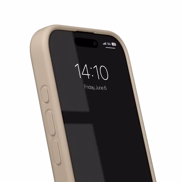 iDeal of Sweden Silicone Case met MagSafe Apple iPhone 16 Pro - Beige