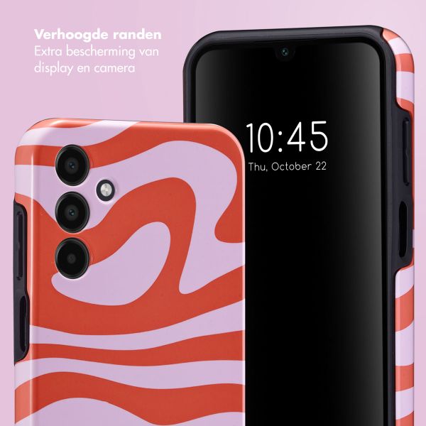 Selencia Vivid Tough Backcover Samsung Galaxy A15 (5G/4G) - Dream Swirl Pink