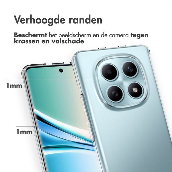 Accezz Clear Backcover Xiaomi Redmi Note 15 (5G) - Transparant