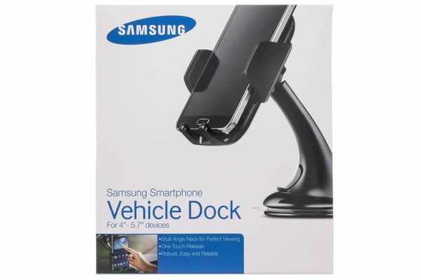 Samsung Vehicle Dock - Telefoonhouder auto - Dashboard of voorruit - Zwart