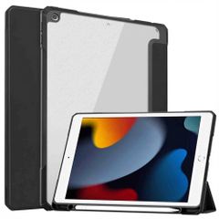 imoshion Trifold Hard Case Book Cover Apple iPad 9 (2021) 10.2 inch / iPad 8 (2020) 10.2 inch / iPad 7 (2019) 10.2 inch - Black