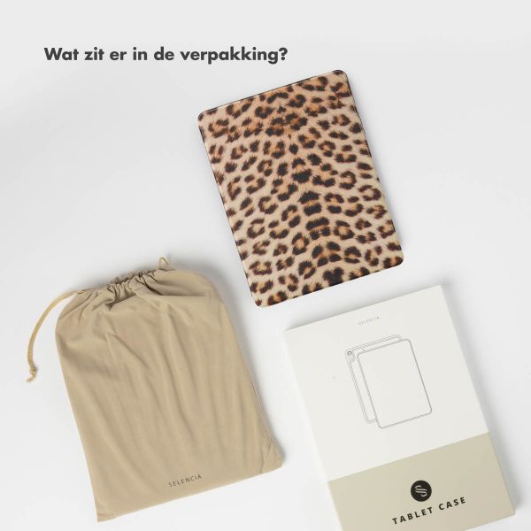 Selencia Vivid tablethoes Apple iPad Air 11 inch (2025) M3 / (2024) M2 / Air 5 (2022) / Air 4 (2020) - Wild Leo