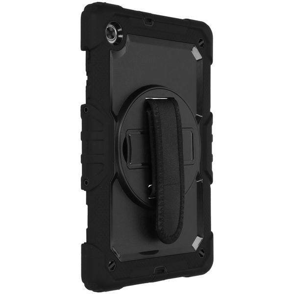 Extreme Backcover met strap Lenovo Tab M10 FHD Plus - Zwart