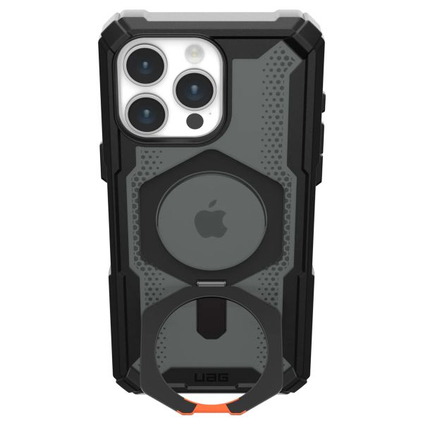 UAG Plasma XTE Backcover MagSafe iPhone 15 Pro Max - Zwart / Oranje