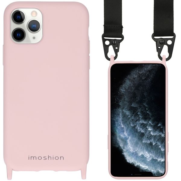 imoshion Color Backcover met koord - Nylon Strap iPhone 11 Pro