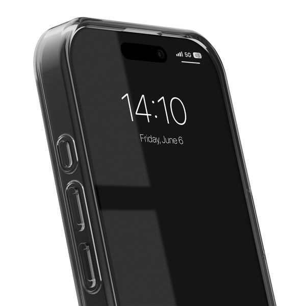 iDeal of Sweden Clear Case Limited met MagSafe Apple iPhone 16 Pro - Zebra Mystique