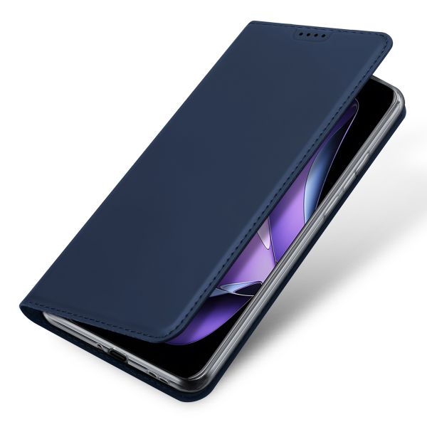 Dux Ducis Slim Softcase Bookcase Oppo Reno 13 Pro - Donkerblauw