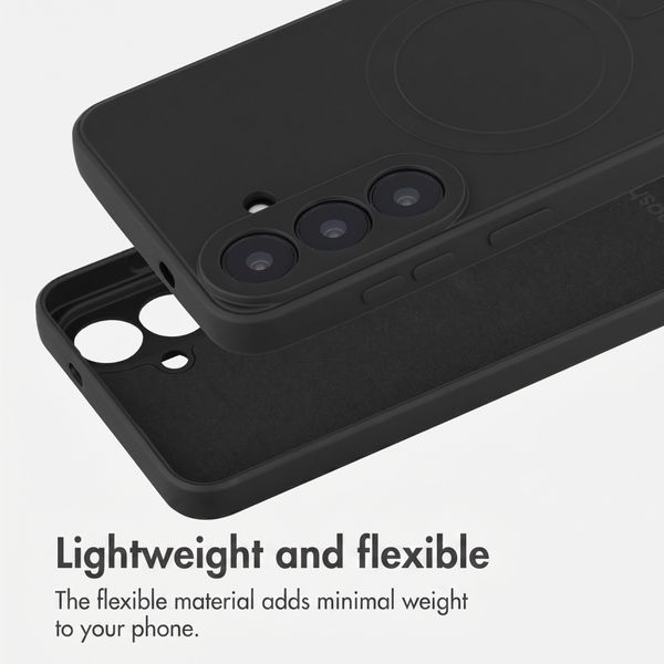 imoshion Colour Back Cover with MagSafe Samsung Galaxy S26 FE - Black