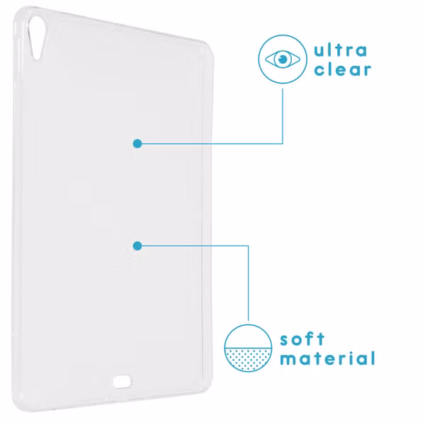 imoshion Softcase Backcover Apple iPad Air 11 inch (2025) M3 / (2024) M2 / Air 5 (2022) / Air 4 (2020) - Transparant