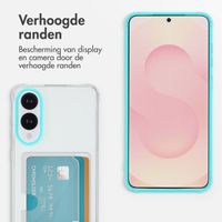 imoshion Softcase Backcover met pasjeshouder Samsung Galaxy S25 Edge - Transparant