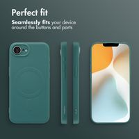 imoshion Colour Back Cover with MagSafe Apple iPhone 17e / 16e - Dark Green