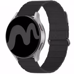 imoshion Magnetisch lederen bandje  - Universeel 22 mm aansluiting - Zwart