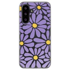 imoshion  Design hoesje Samsung Galaxy A26 - Tropical Violet Flowers Connect