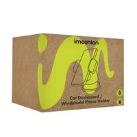 imoshion Telefoonhouder auto - Verstelbaar - Dashboard of voorruit - Zwart