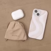 Selencia Vivid Case Apple AirPods Pro 3 - Desert Waves Beige