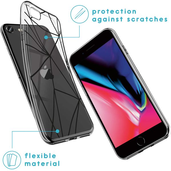 imoshion Design hoesje iPhone SE (2022 / 2020) / 8 / 7  - Grafisch - Lijn