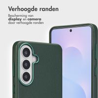 Accezz Leather Bookcase 2-in-1 met MagSafe Samsung Galaxy S26 Plus - Cedar Green