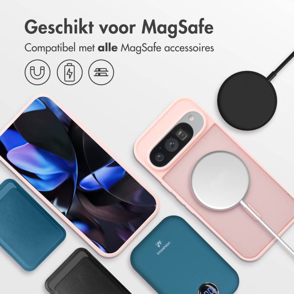 imoshion Color Guard Backcover met MagSafe Google Pixel 9 / 9 Pro - Lichtroze