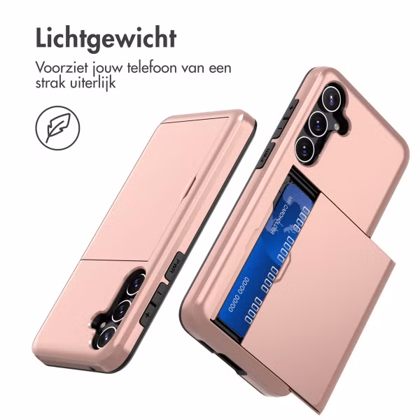 imoshion Backcover met pasjeshouder Samsung Galaxy A55 - Rosé Goud
