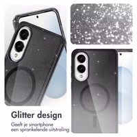 imoshion Sparkle Backcover met MagSafe Samsung Galaxy S25 Edge - Zwart