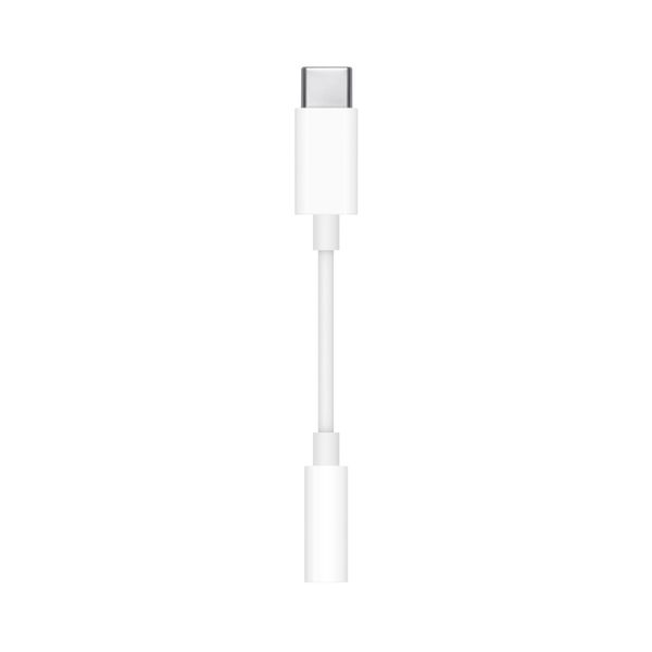 Apple USB-C naar 3,5 mm Jack audio aansluiting (AUX) adapter - Wit