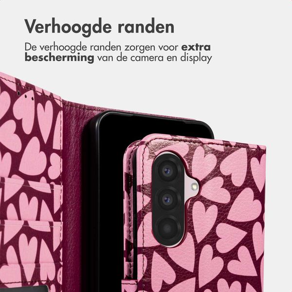 imoshion Design Bookcase Samsung Galaxy A36 - Hearty Blush