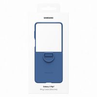 Samsung Originele Silicone Cover Ring Samsung Galaxy Z Flip 7 - Blue