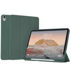 Accezz Smart Silicone Book Case Apple iPad Air 11 inch (2026) M4 / (2025) M3 / (2024) M2 / Air 5 (2022) / Air 4 (2020) - Dark Green