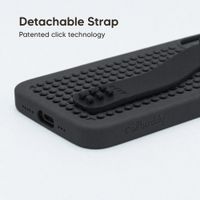 Callbuddy Hoesje met Strap Apple iPhone 17e / 16e / 15 / 14 / 13 - Epic Black