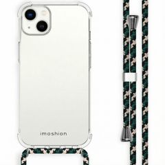 imoshion Backcover met koord Apple iPhone 14 Plus - Green Multi Color