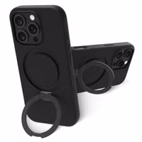 dbramante1928 Iceland Ultra D3O Backcover met MagSafe Stand Apple iPhone 16 Pro Max - Zwart