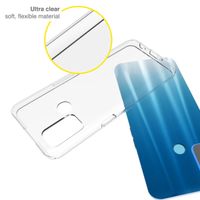 Accezz Clear Backcover Oppo A53 / Oppo A53s - Transparant
