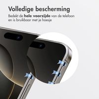 Accezz Gehard Glas Screenprotector + Applicator Apple iPhone 16 Pro