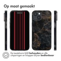 imoshion Design hoesje Apple iPhone 15 - Black Marble Transparent