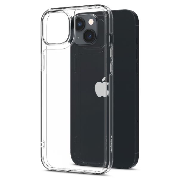 Spigen Quartz Hybrid Crystal Clear Backcover iPhone 14 - Transparant